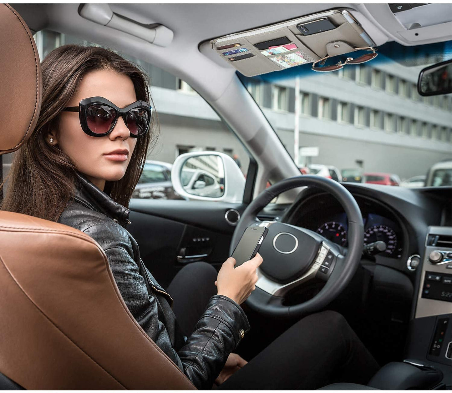 Car Sun Visor Organiser