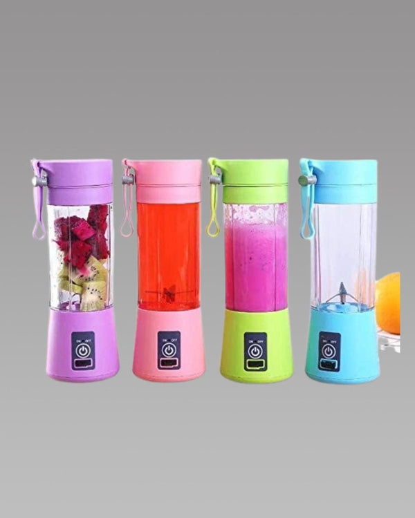 Charge N Blend - Portable 6 Blade USB Juicer (380 ml)