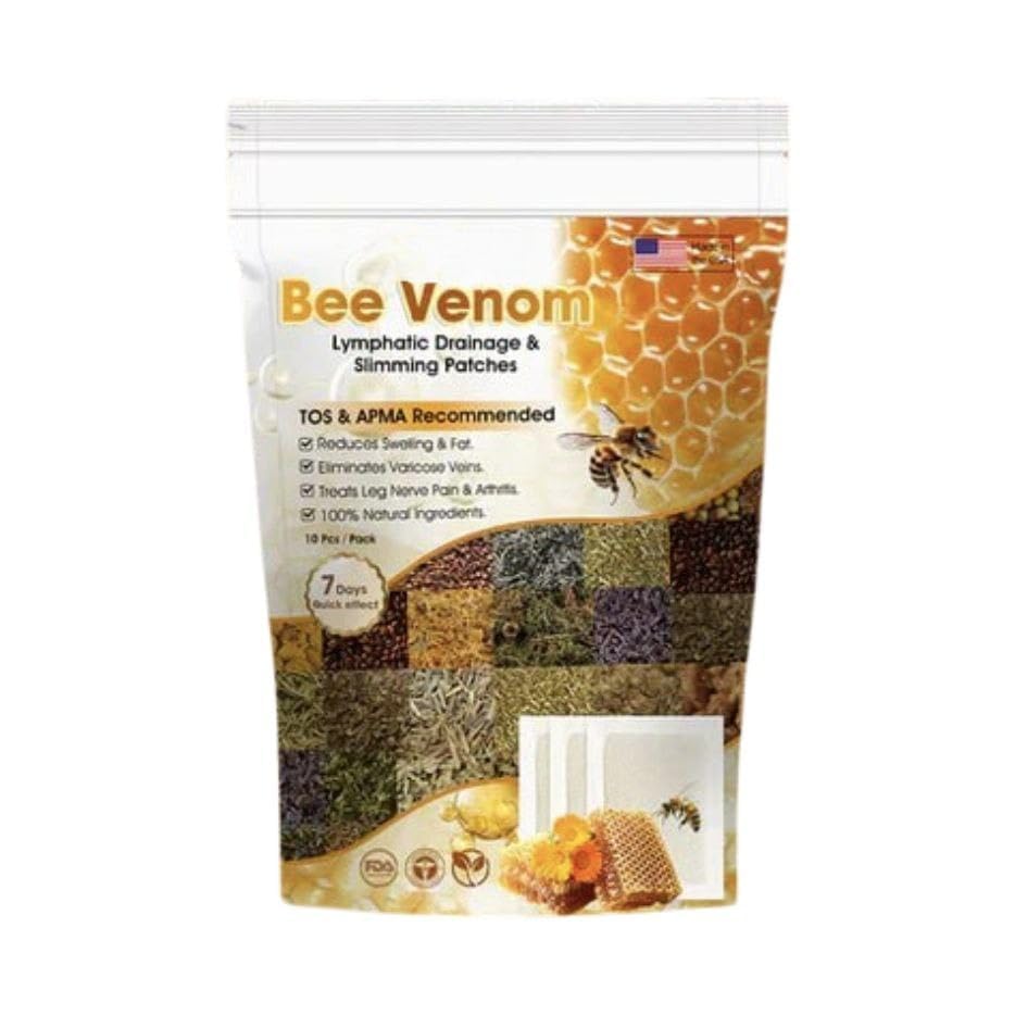 Bee Venom Foot Patches - For Weight-Loss & Stress Relief