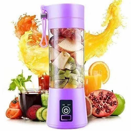 Charge N Blend - Portable 6 Blade USB Juicer (380 ml)