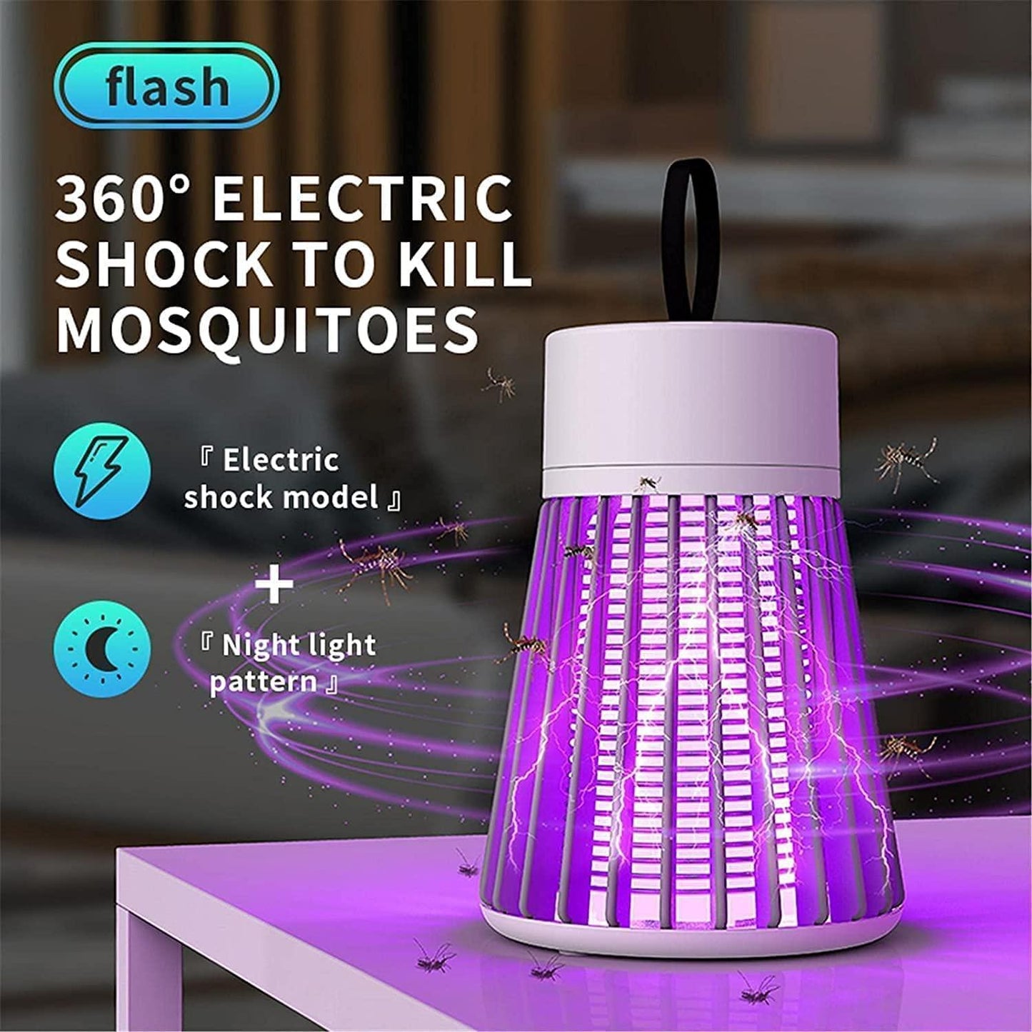 ZapNest Mosquito Killer USB Lamp