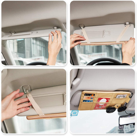 Car Sun Visor Organiser