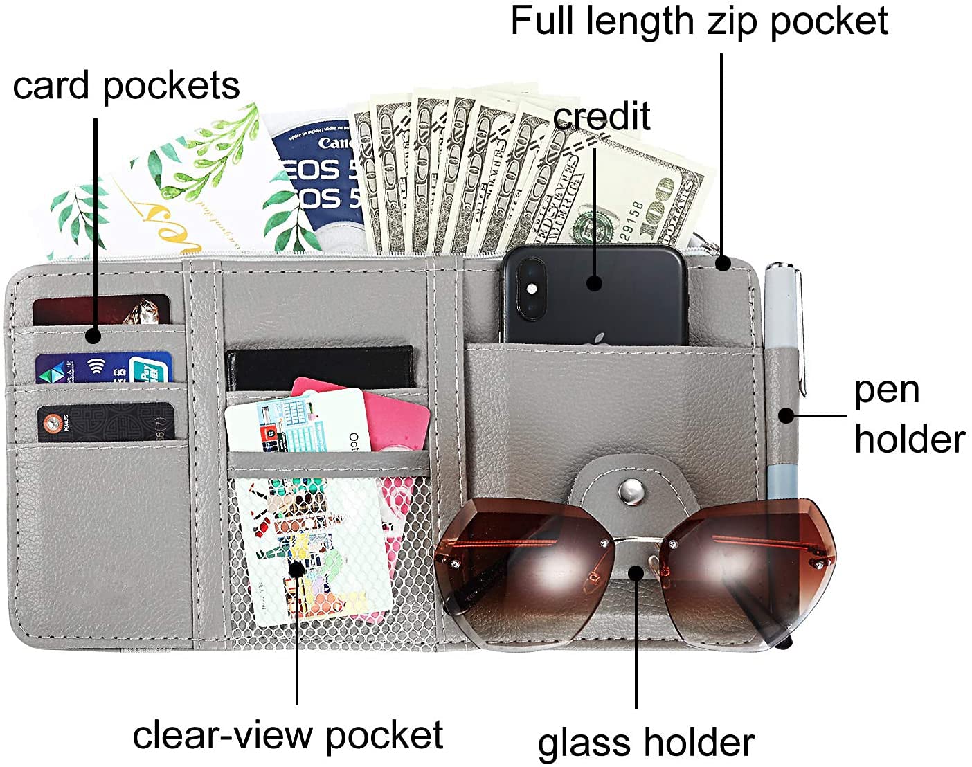 Car Sun Visor Organiser