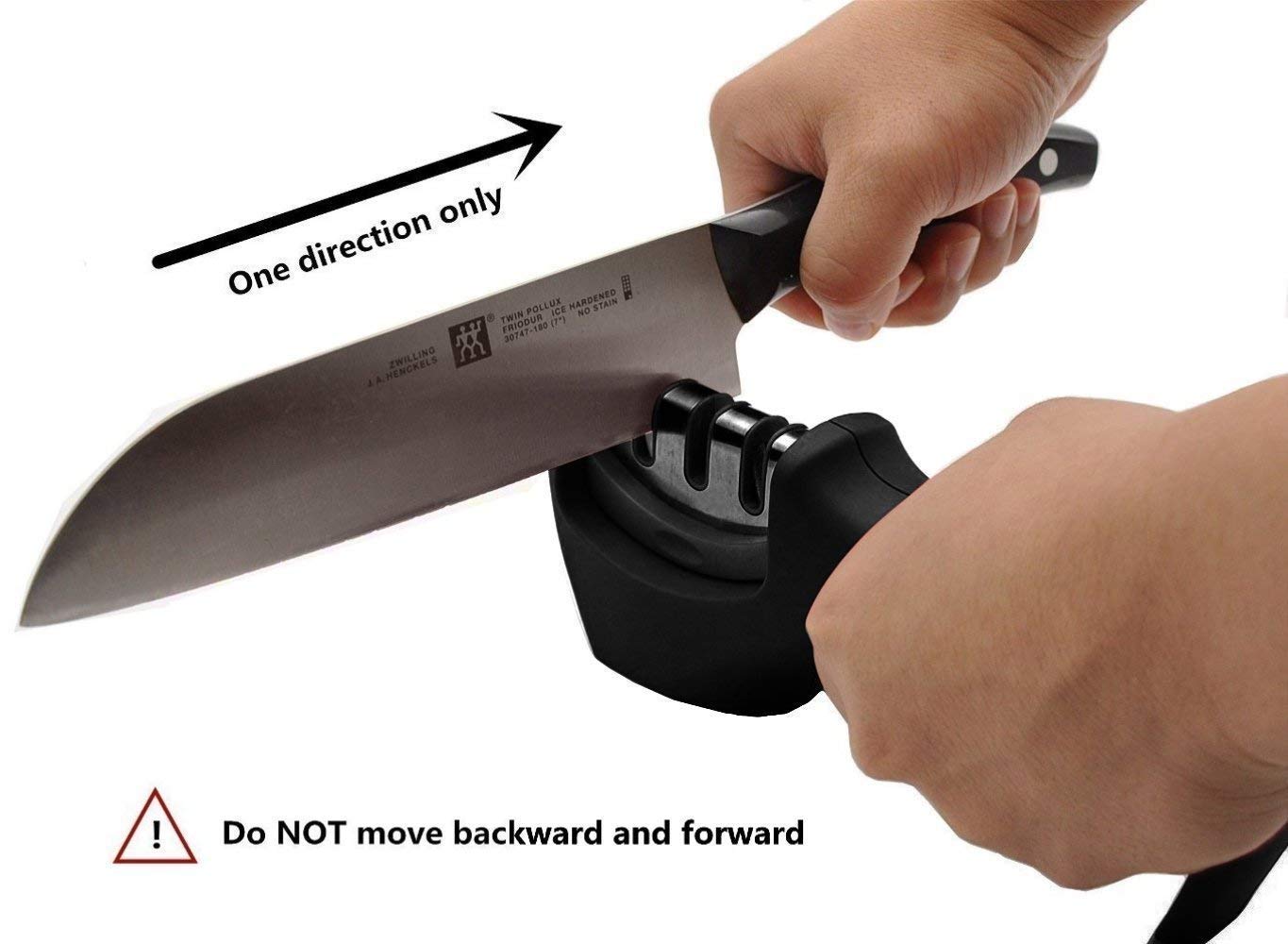 Knife Sharpener Tool - 3 Stage Manual