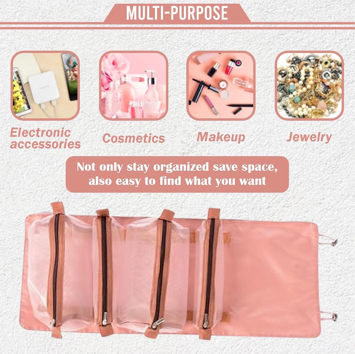 4 in 1 Toiletry Bag