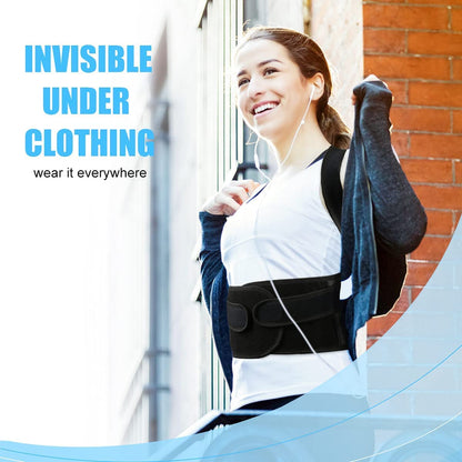 Back & Abdomen Support Pain Relief Posture Corrector Belt