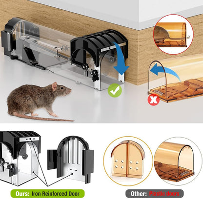 Rat Trap Cage - Humane and Reusable