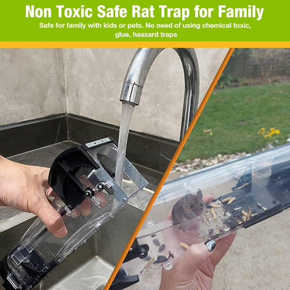 Rat Trap Cage - Humane and Reusable