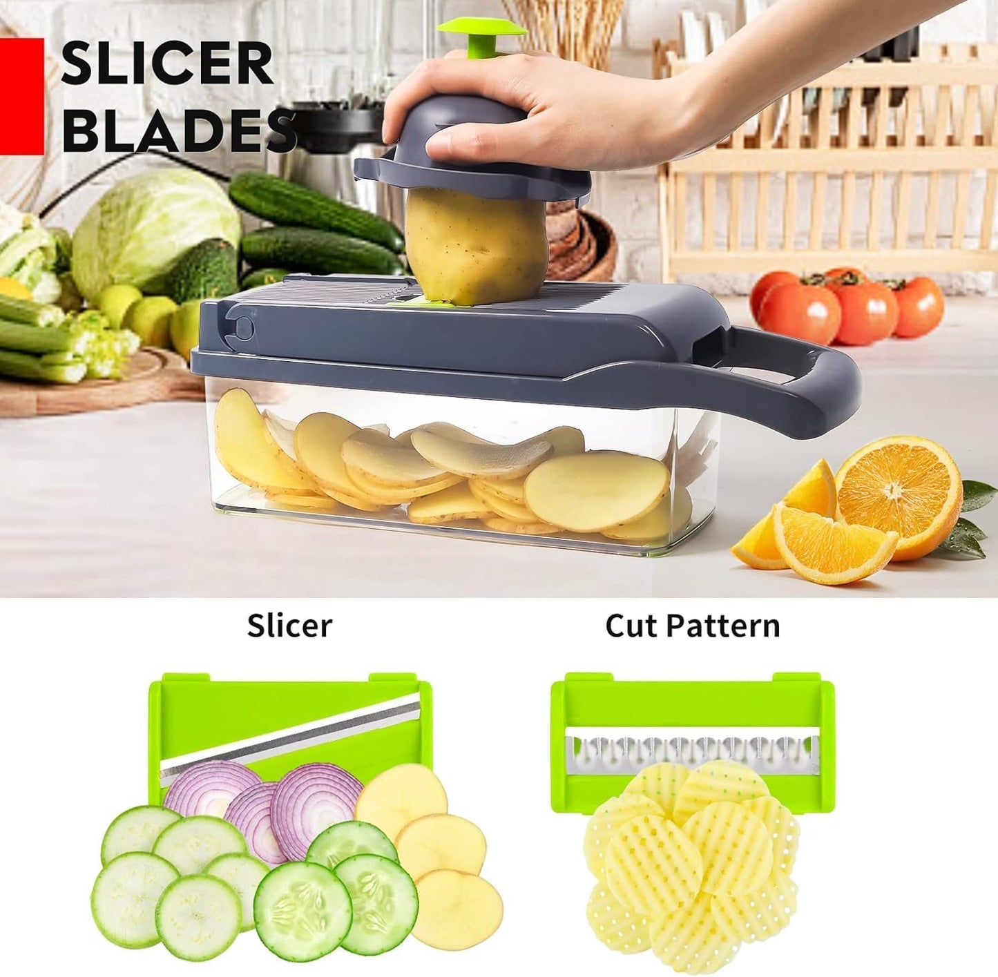 Vegetable Chopper 14 in 1