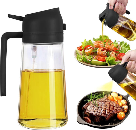 2 in 1 Glass Oil Dispenser 500ml