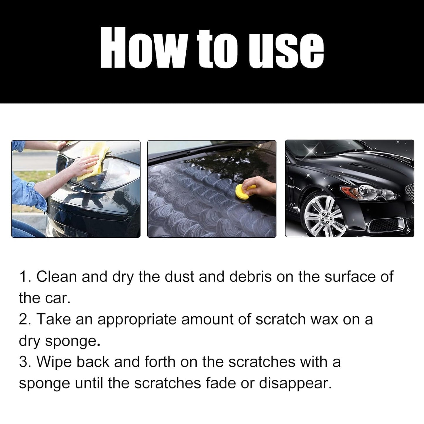 SS Car Scratch Removal Wax
