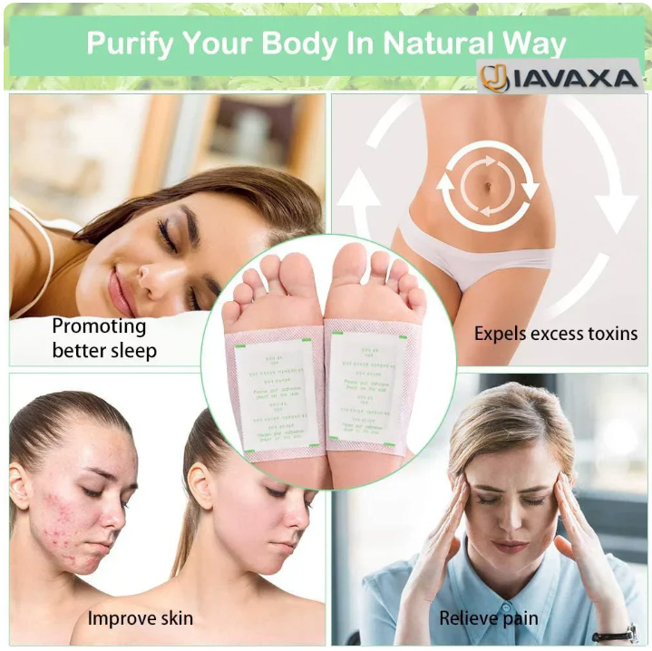 (Pack of 10) Premium Detox Foot Patches  BUY 1 GET 1 FREE