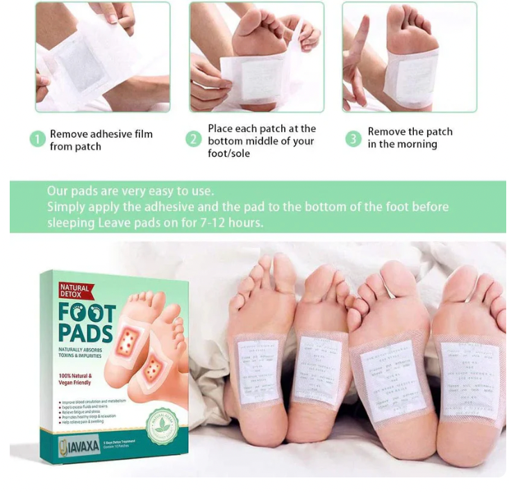 (Pack of 10) Premium Detox Foot Patches  BUY 1 GET 1 FREE