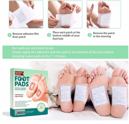 (Pack of 10) Premium Detox Foot Patches  BUY 1 GET 1 FREE